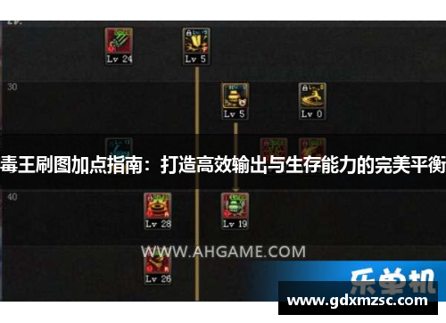 毒王刷图加点指南：打造高效输出与生存能力的完美平衡